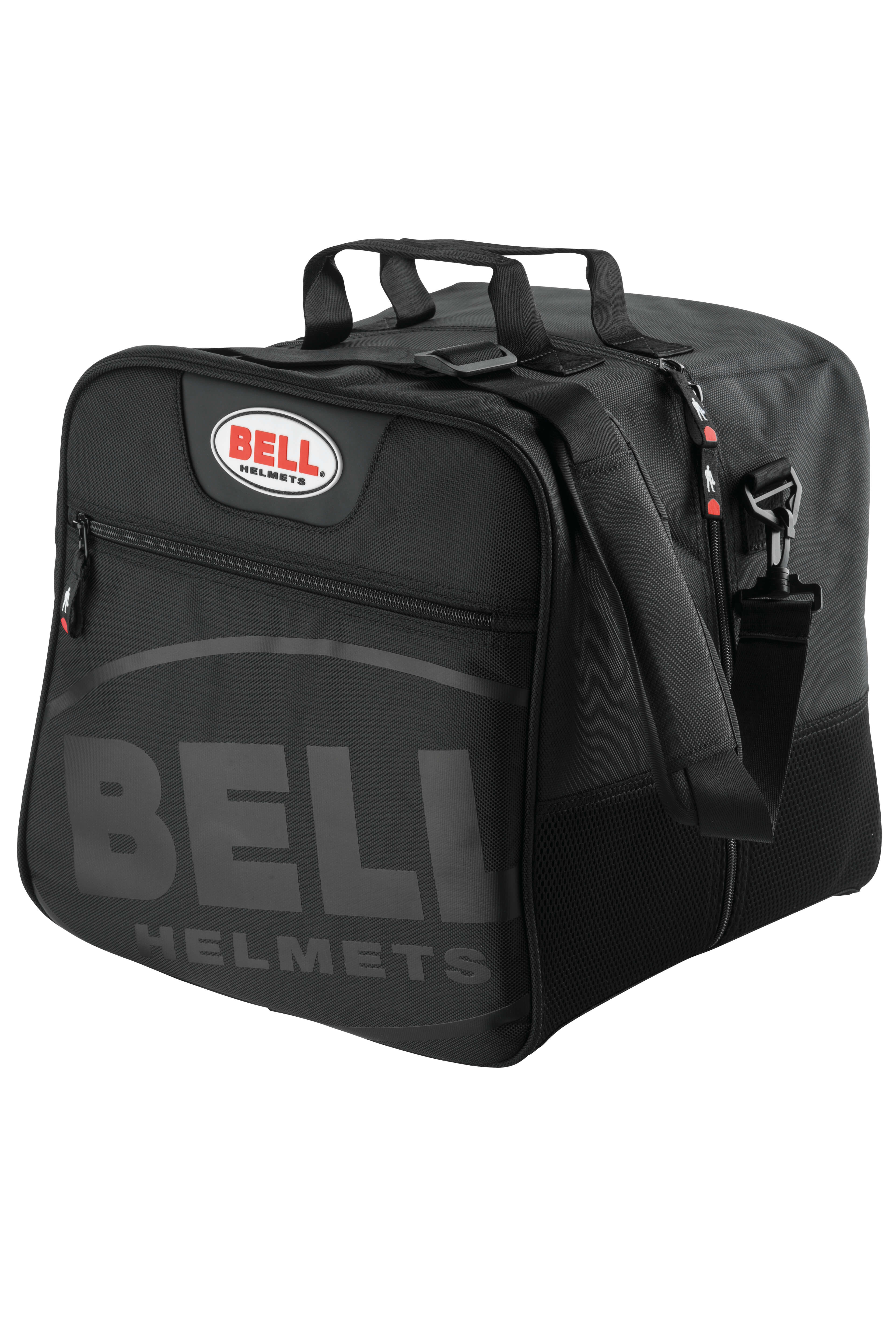 Bell helmet and hans bag black size: 42 x 40 x 30 cm