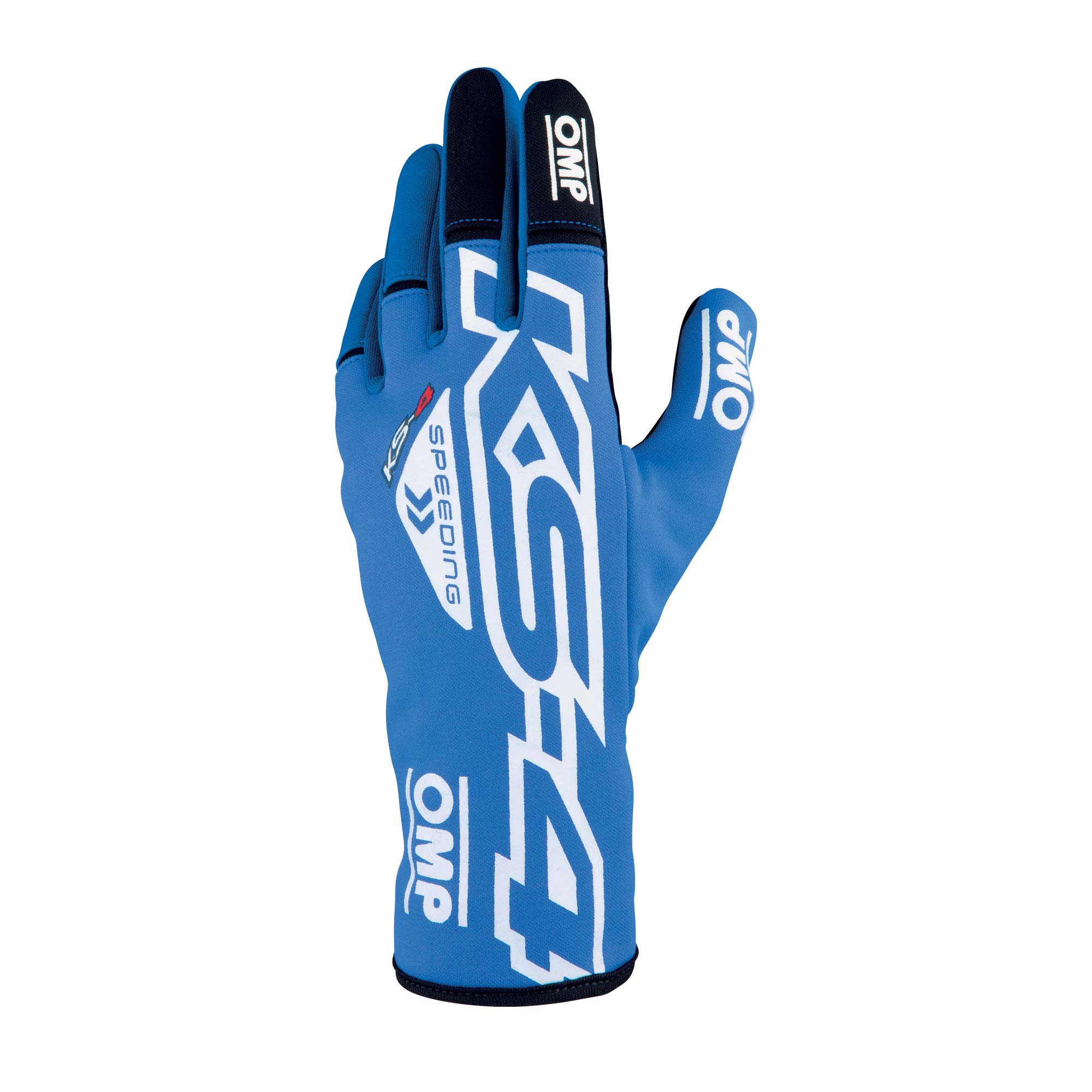 OMP KS-4 Rennhandschuh blau