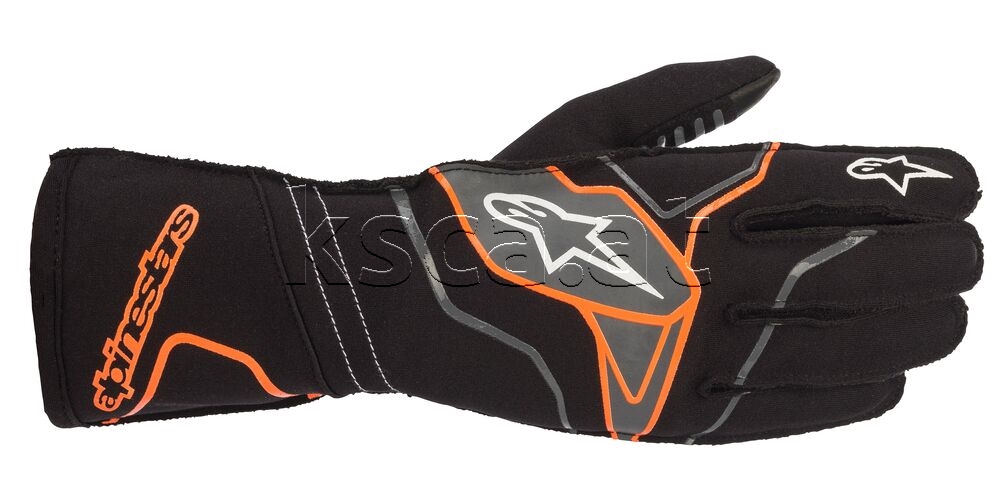 2022 Tech-1 KX v2 Handschuhe schwarz/orange fl.