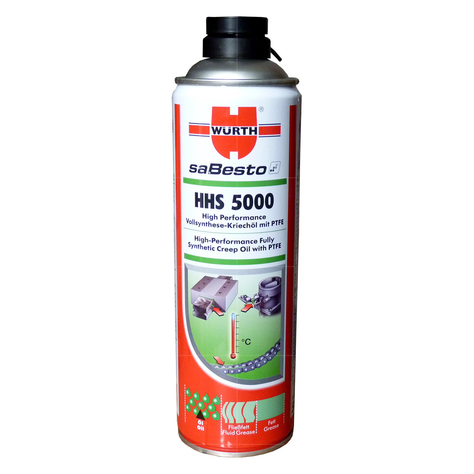 Würth HHS5000 Haftschmiermittel PTFE 400ml Würth HHS5000 Haftschmiermittel PTFE 400ml