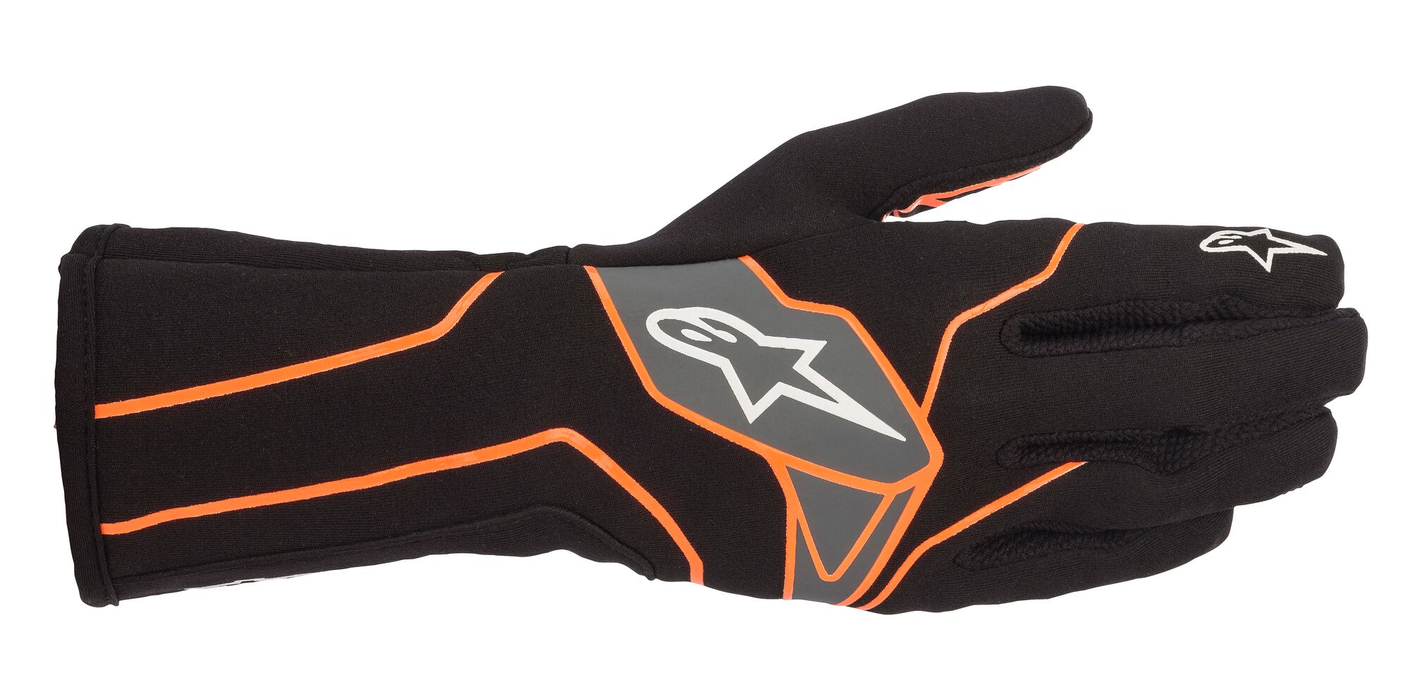 2022 Tech-1K Handschuhe schwarz/orange fl.