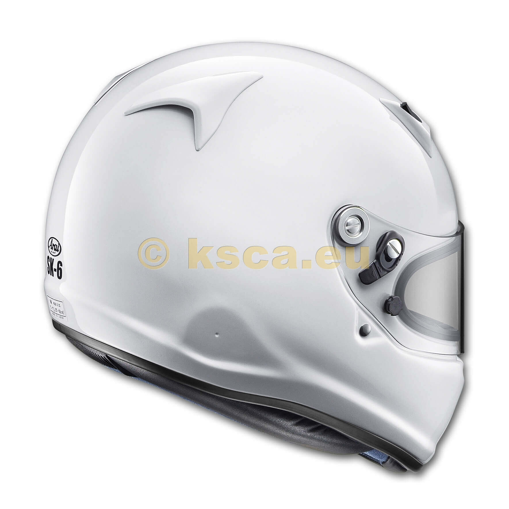 ARAI Helm SK-6 weiß Snell/FIA Snell K2020 Modell 2021