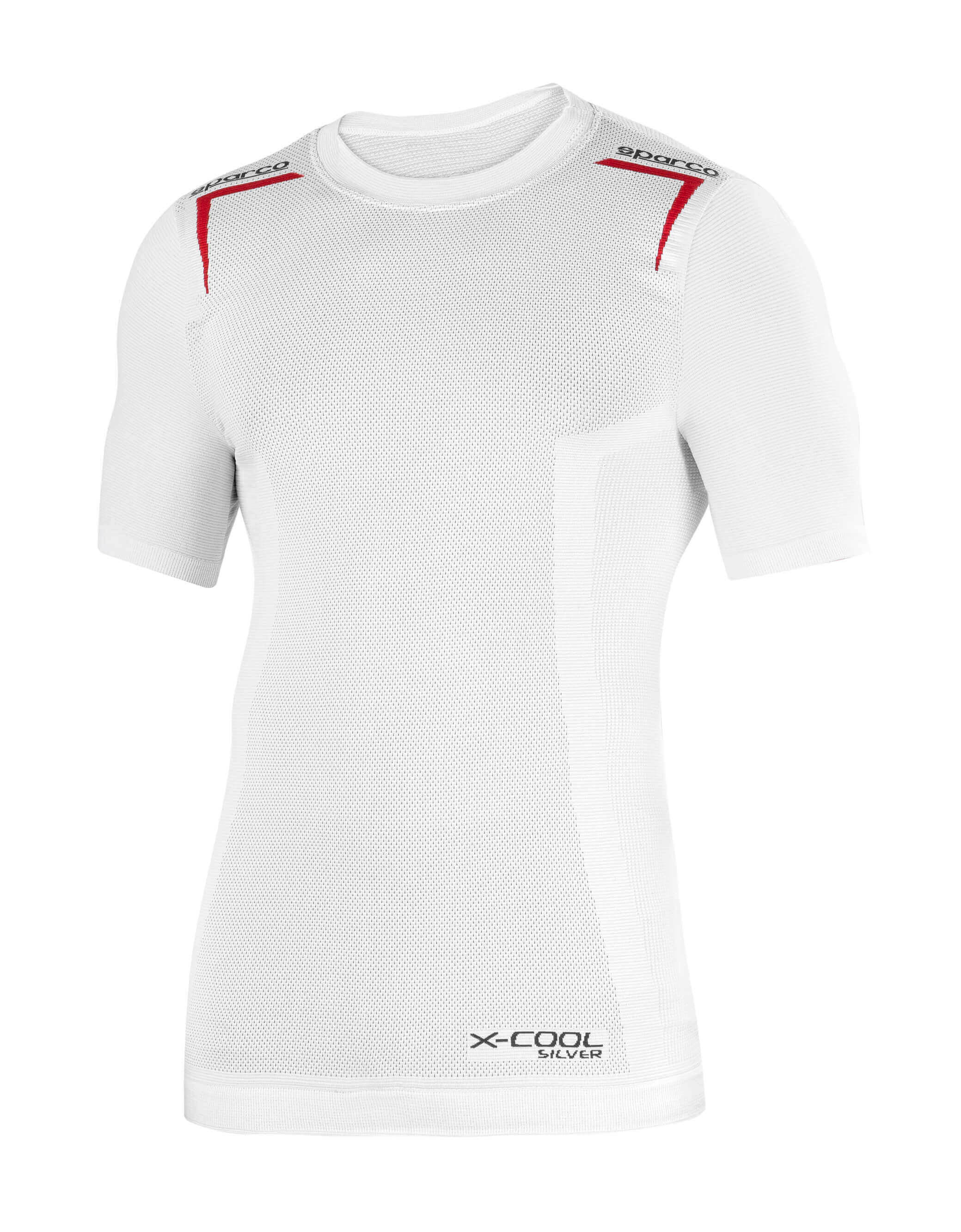 Sparco T-Shirt K-Carbon weiß/rot