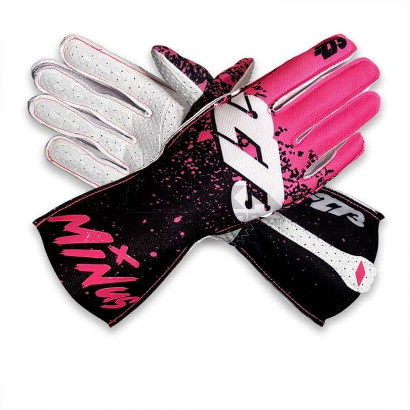MINUS 273 Rennhandschuhe DRIP V3 schwarz,pink 