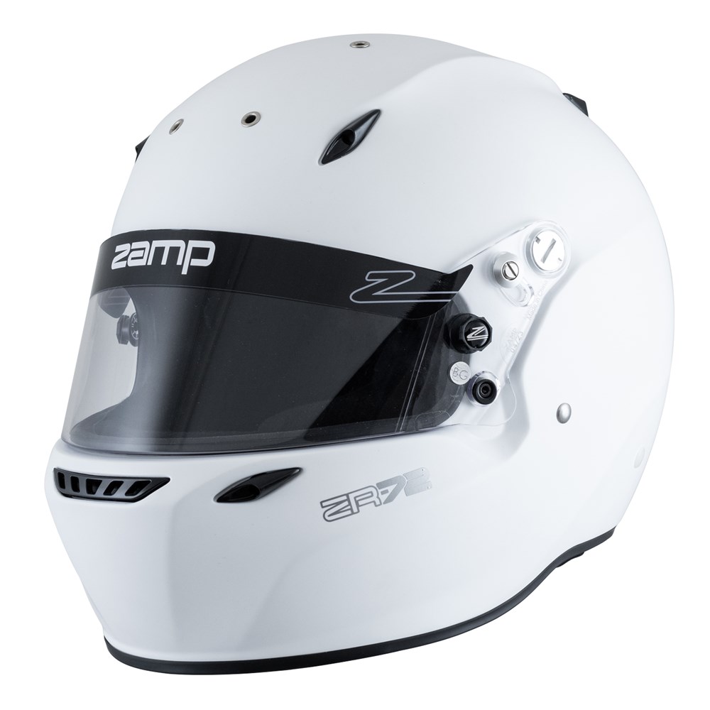 ZAMP Helm RZ72 FIA 8859 weiß FIA 8859 Homologiert Auto und Kart