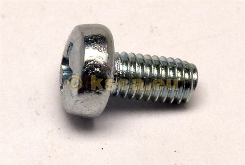 Picture of oval head screw M3x6 DIN 7985