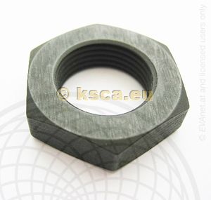 Picture of hex nut M22x1,5 h6