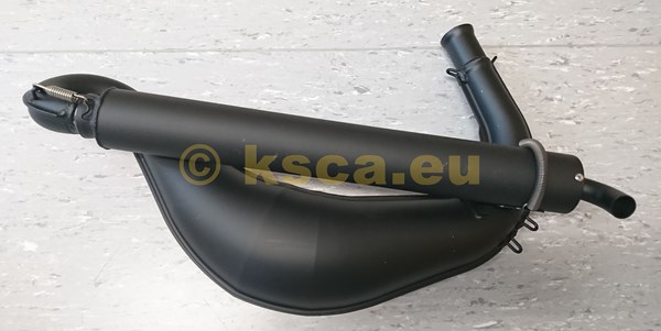 Picture of exhaust system assy DD2 evo