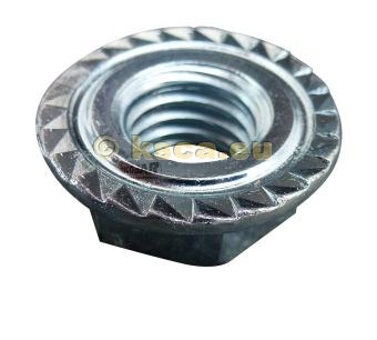 Picture of Locking nut with flange DIN6923 galvanised