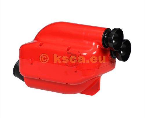 Picture of Intake silencer NOX 30 red / black