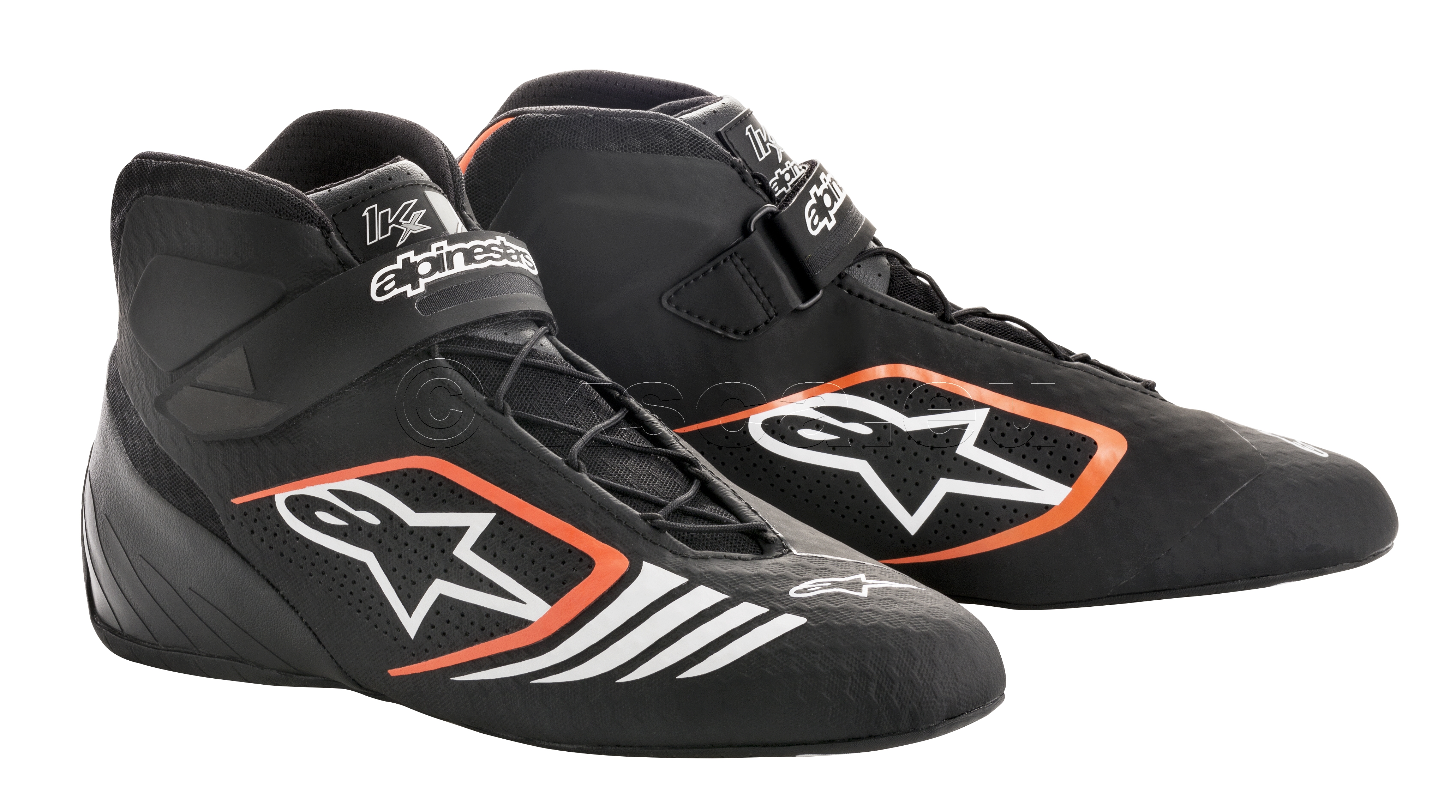 Picture of 2021 Tech-1 KX shoes black/orange Fl.