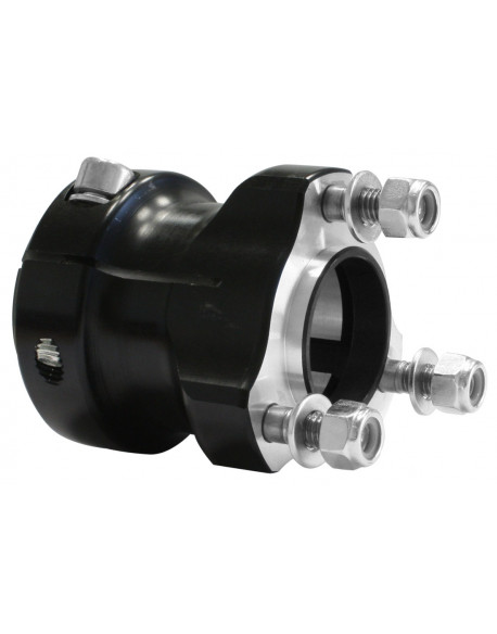 CRG Radstern ALU Hinten D50/75mm Racing Schwarz