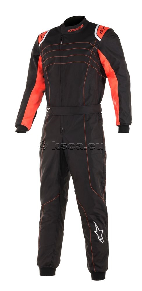 Picture of 2022 KMX-9 V2 kart race suit black/red fl.