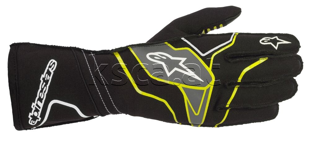 Picture of 2022 Tech-1 KX glove black/yellow fl.