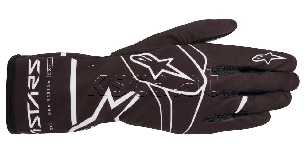 Picture of 2022 Tech-1 K Race V2 Solid glove black/white