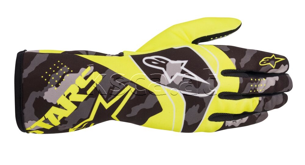 Picture of 2022 Tech-1 K Race V2 Camo glove yellow/black