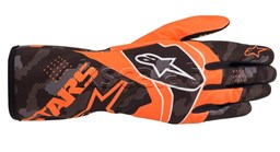 Bild von 2021 Tech-1 K Race V2 Camo Handschuhe orange/schw.