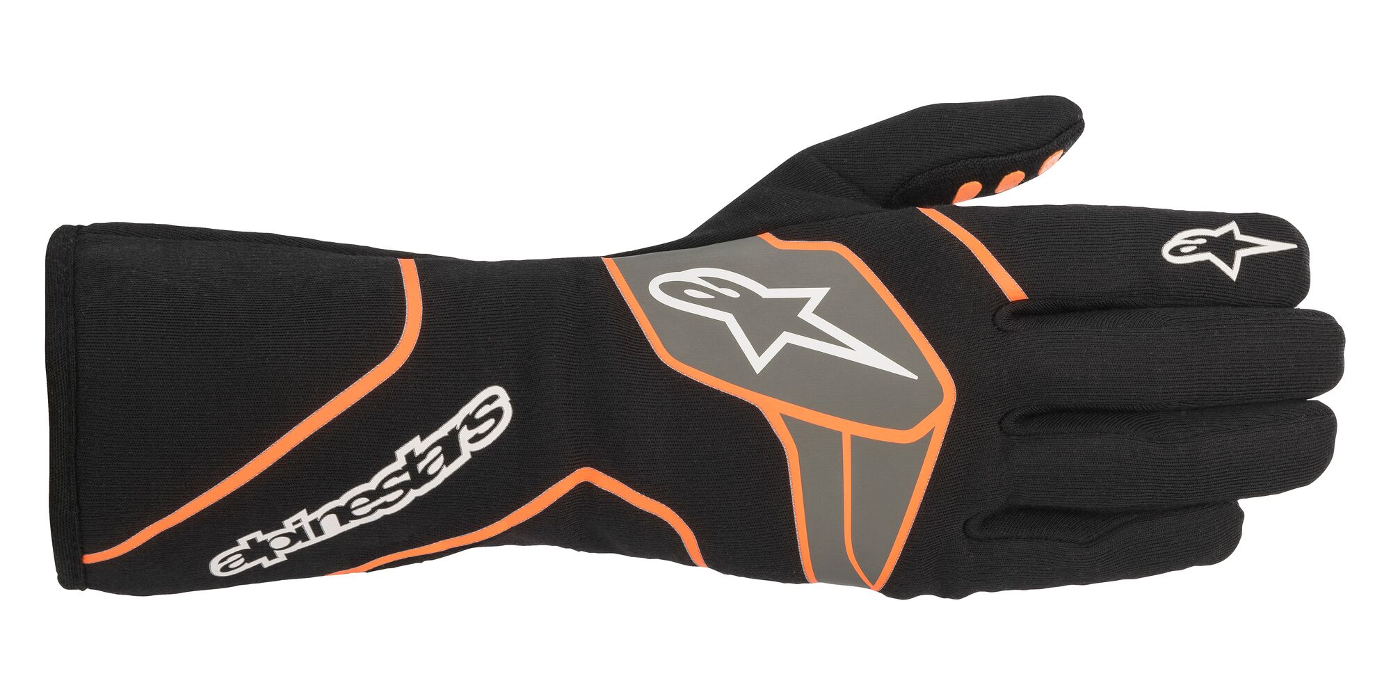 2022 Tech-1 Race V2 Handschuhe schwarz/orange