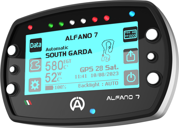 Alfano 7 1T Basic inkl. RPM, GPS, Bluetooth, charger cable, WL