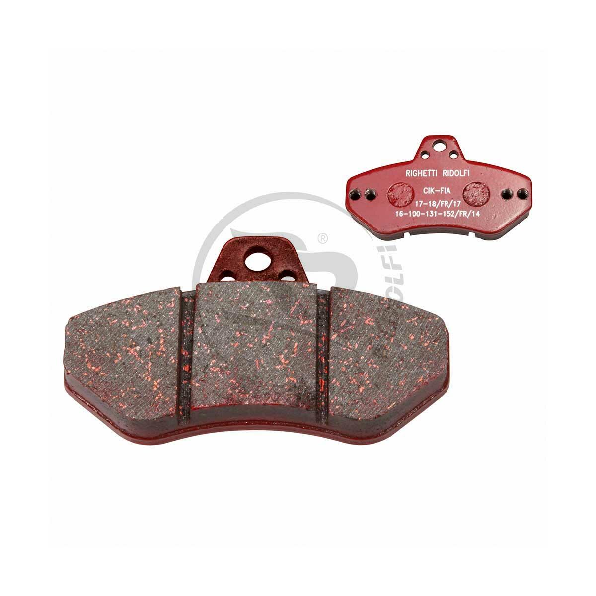 Picture of Rear Brake Pad (220) Red 2pcs.