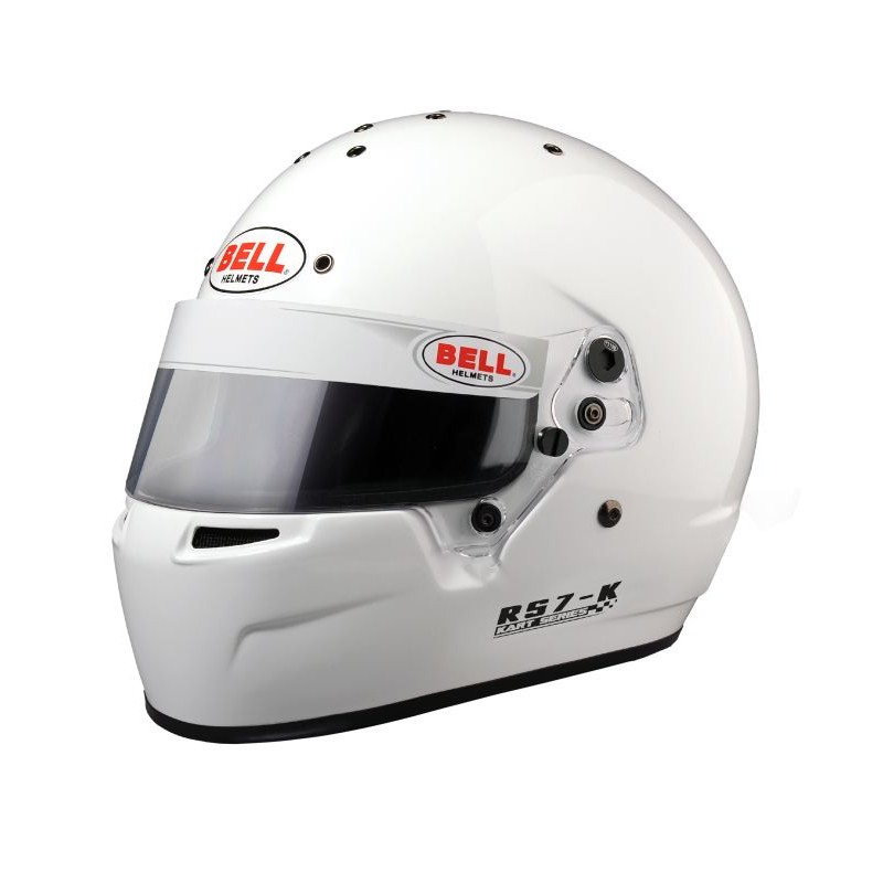 Picture of BELL RS7-K kart helmet SNELL K2020 white