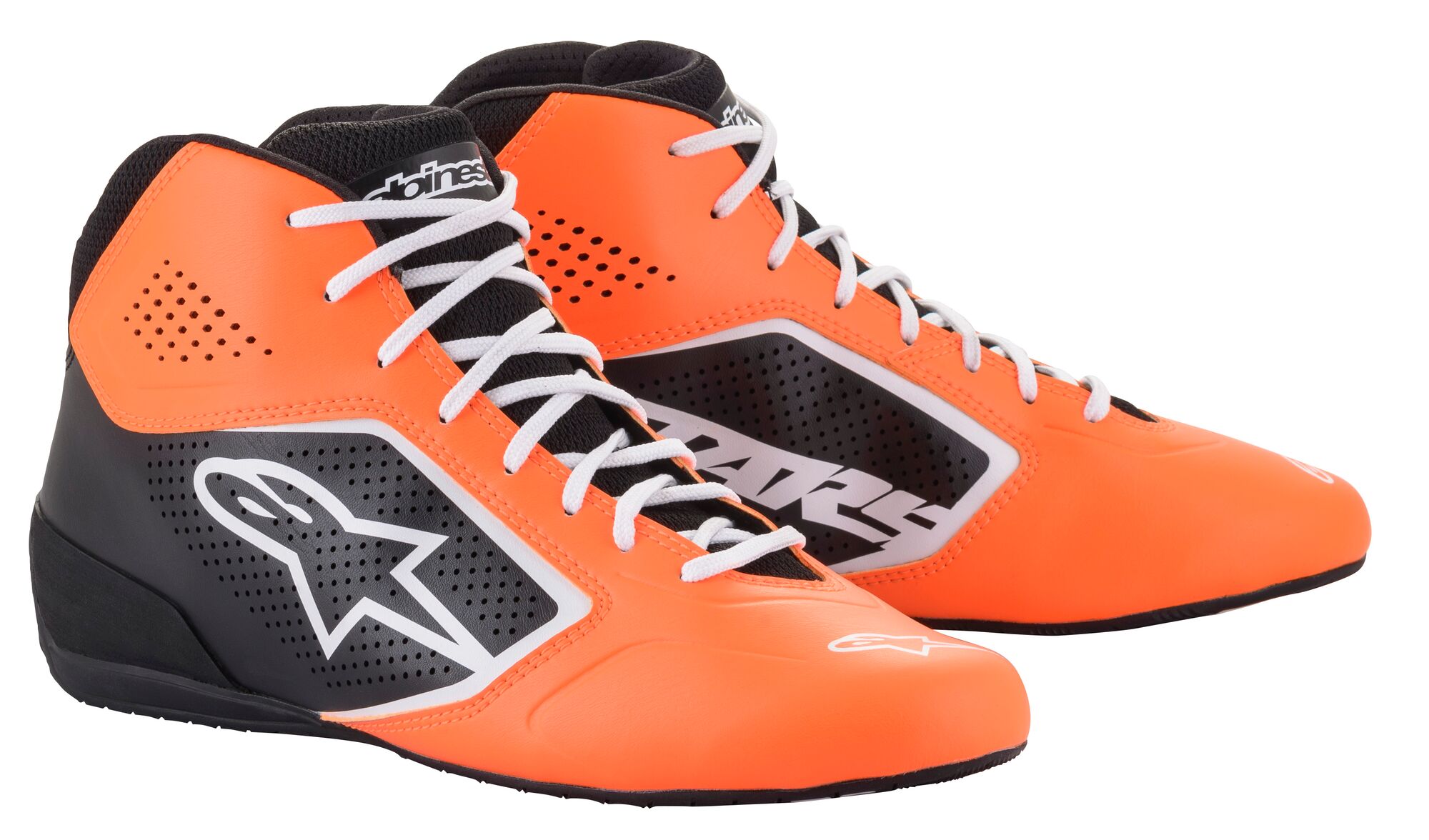 Picture of 2021 Tech-1 K START V2 shoes orange fl/black/white