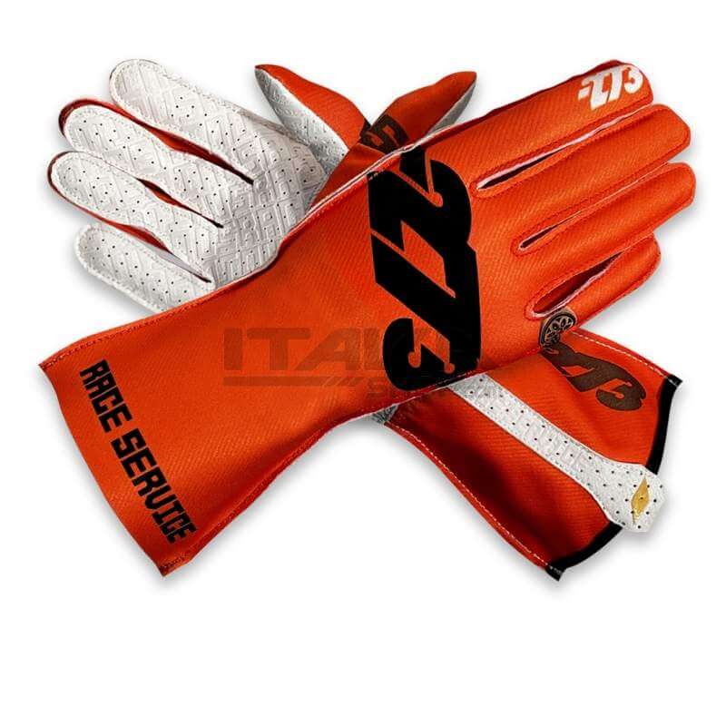 MINUS 273 Rennhandschuhe RACE SERVICE orange 