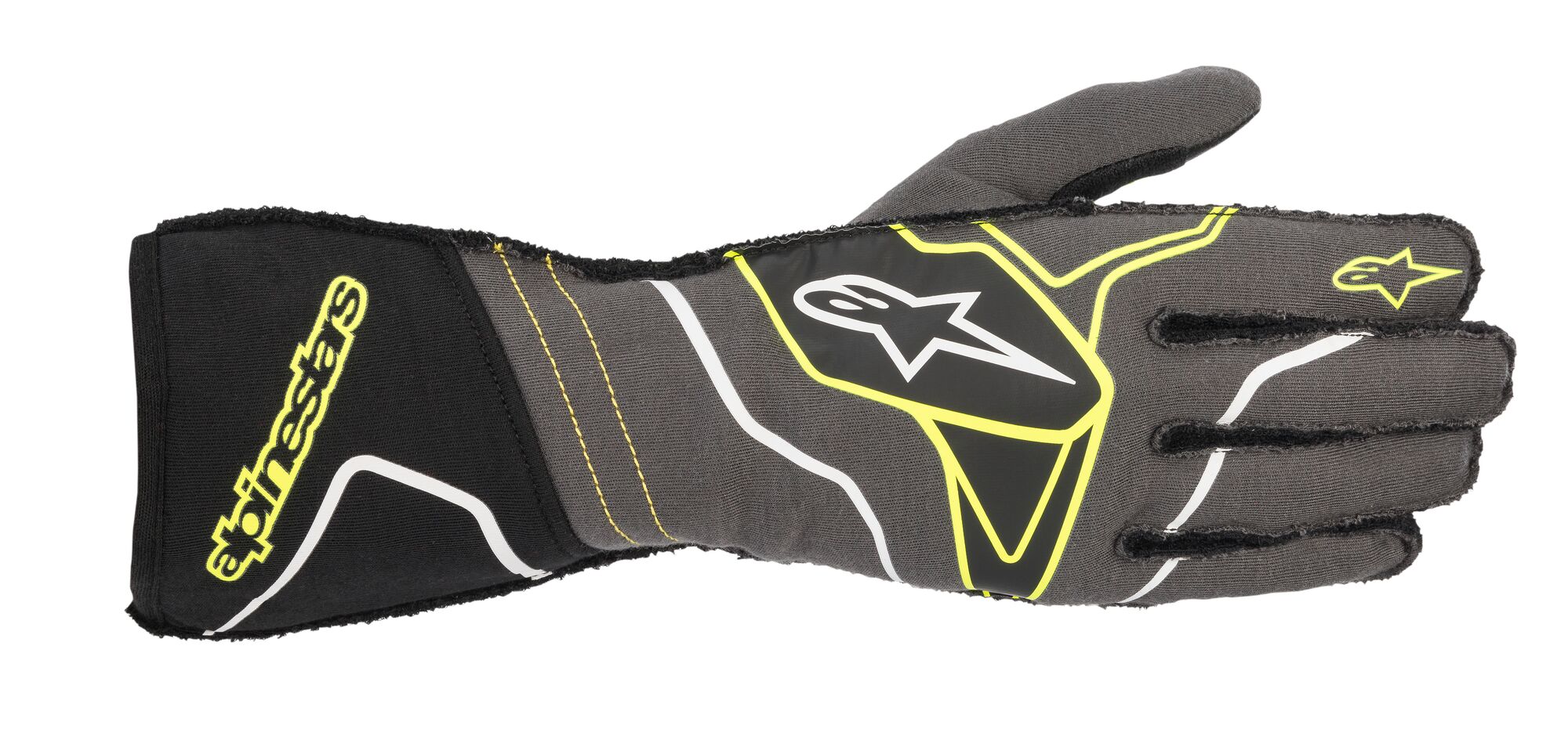 Picture of 2022 Tech-1 ZX V2 Gloves anthrazite/yello