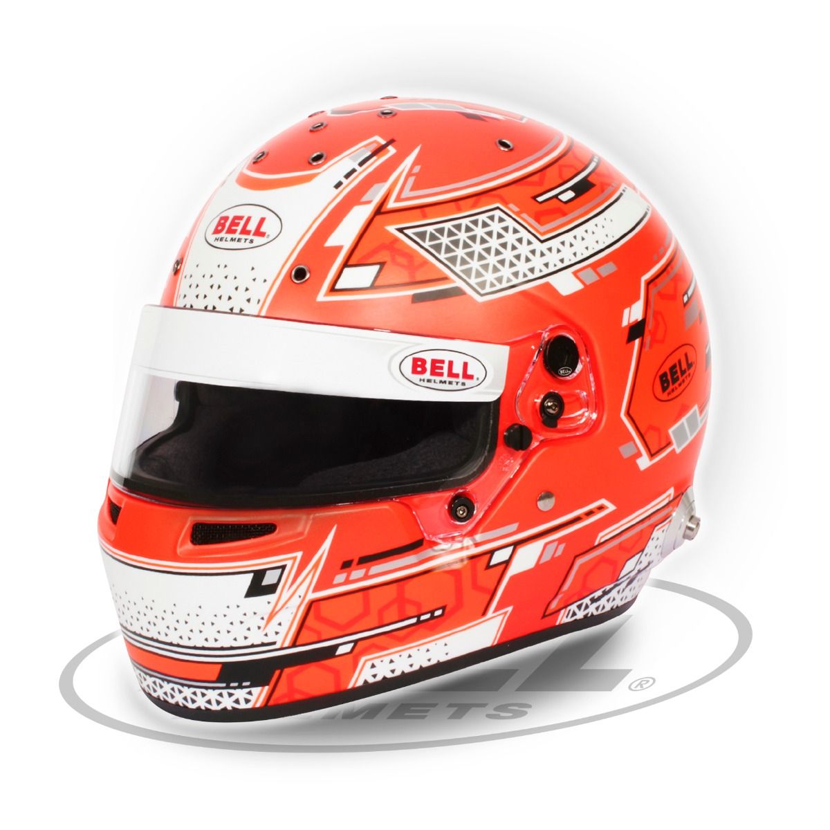 Picture of BELL RS7-Pro car/kart helmet starmina red