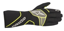 Bild von 2022 Tech-1 Race V2 Handschuhe schwarz/gelb
