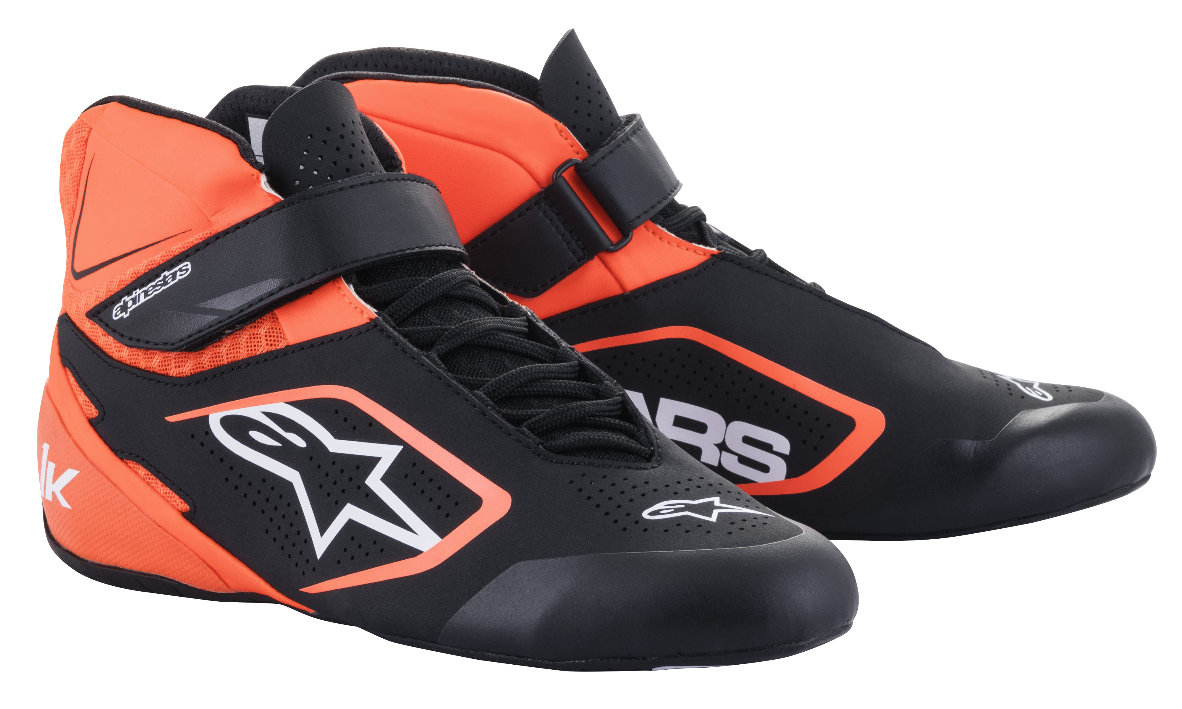 Picture of 2022 Tech-1 K V2 shoes black/orange fl.