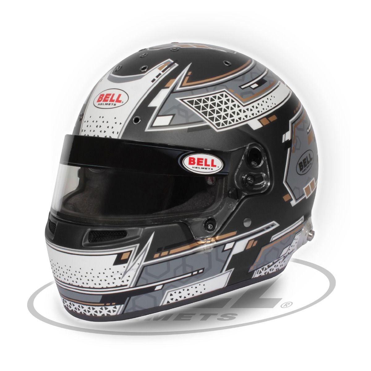 Picture of BELL RS7-Pro car/kart helmet starmina grey