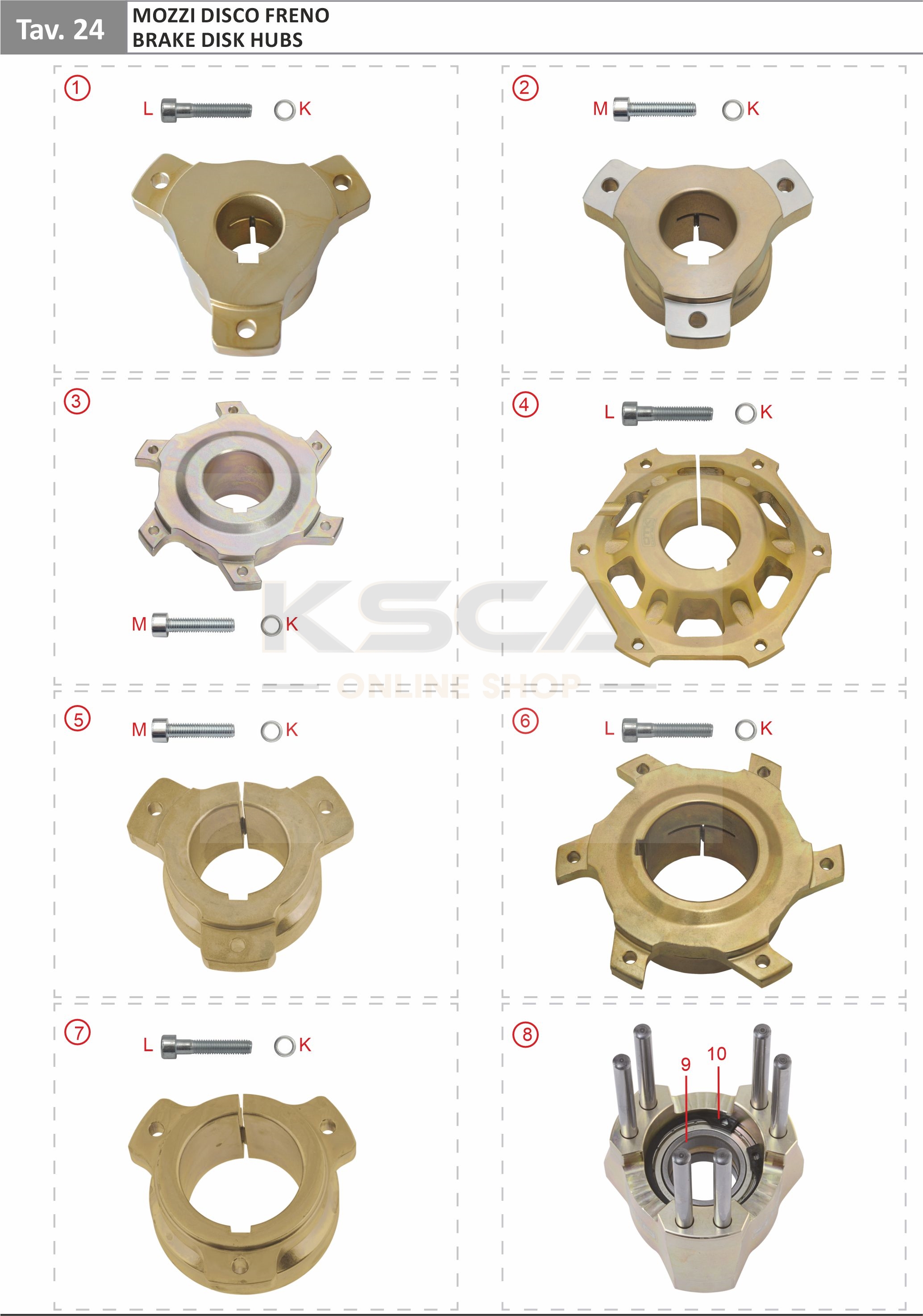 Picture for category Brake Disk Hubs