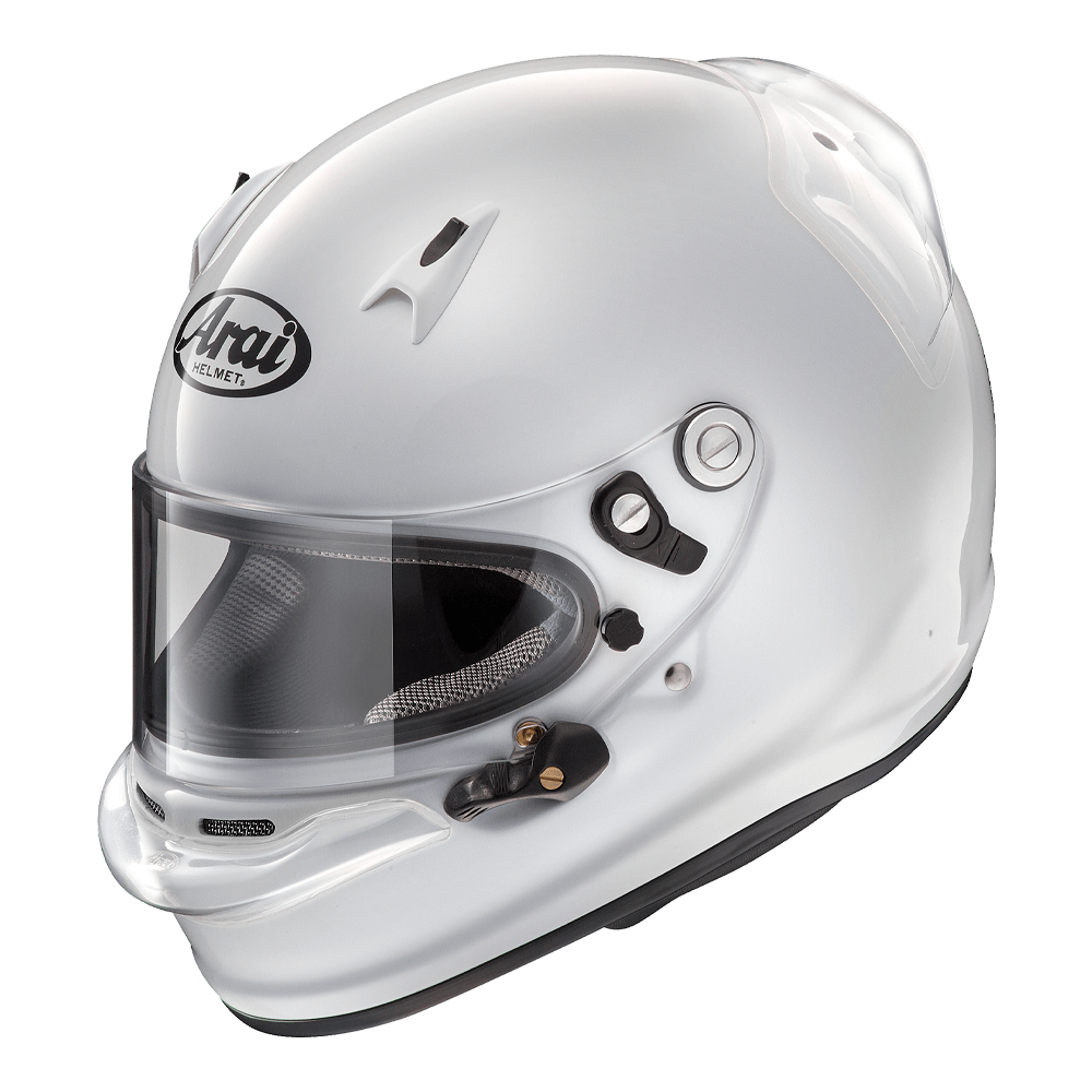Picture of ARAI helmet SK6-PED white SNELL K-2020