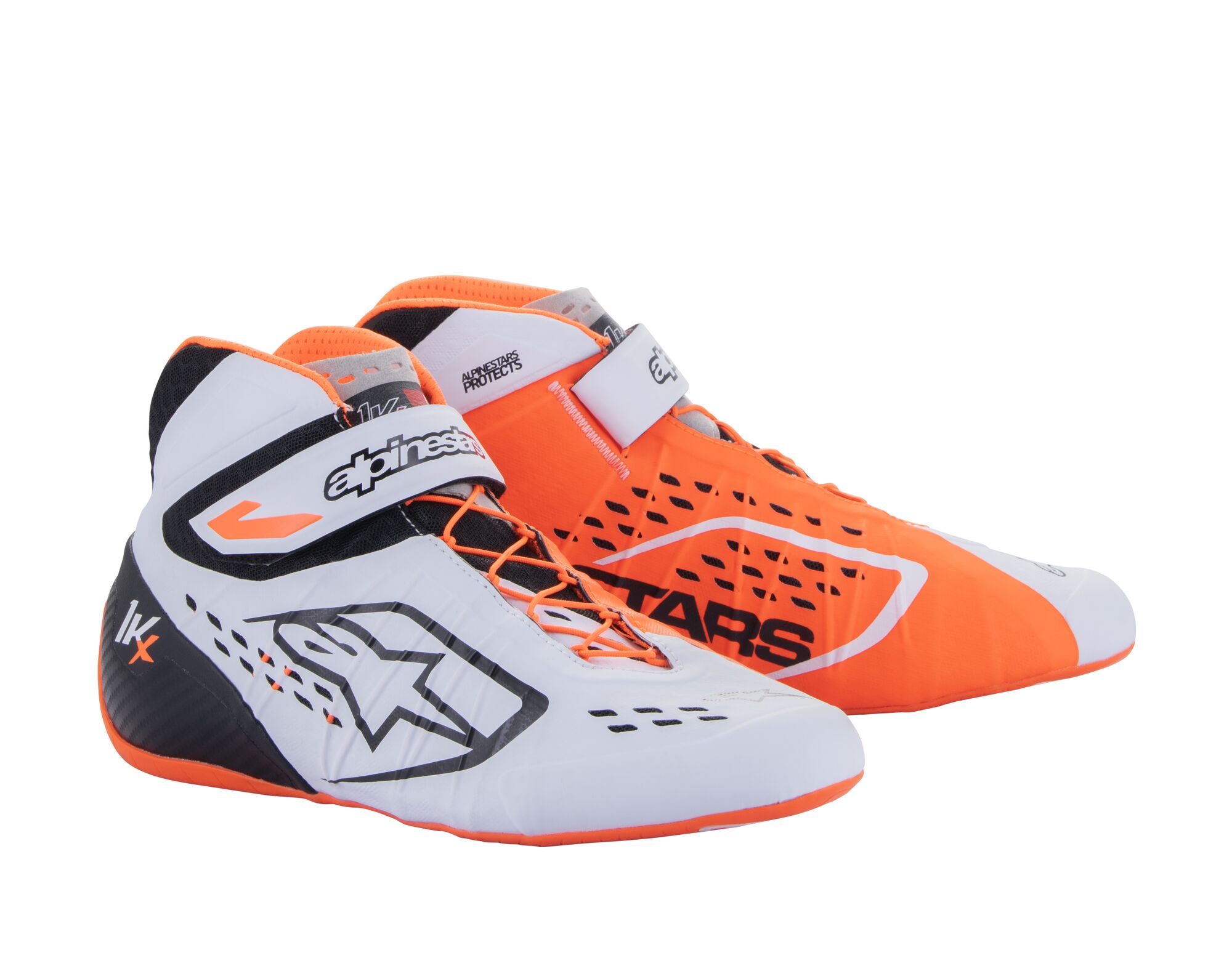 Bild von 2025 Tech-1 KX V2 Rennschuhe weiß/orange fl.