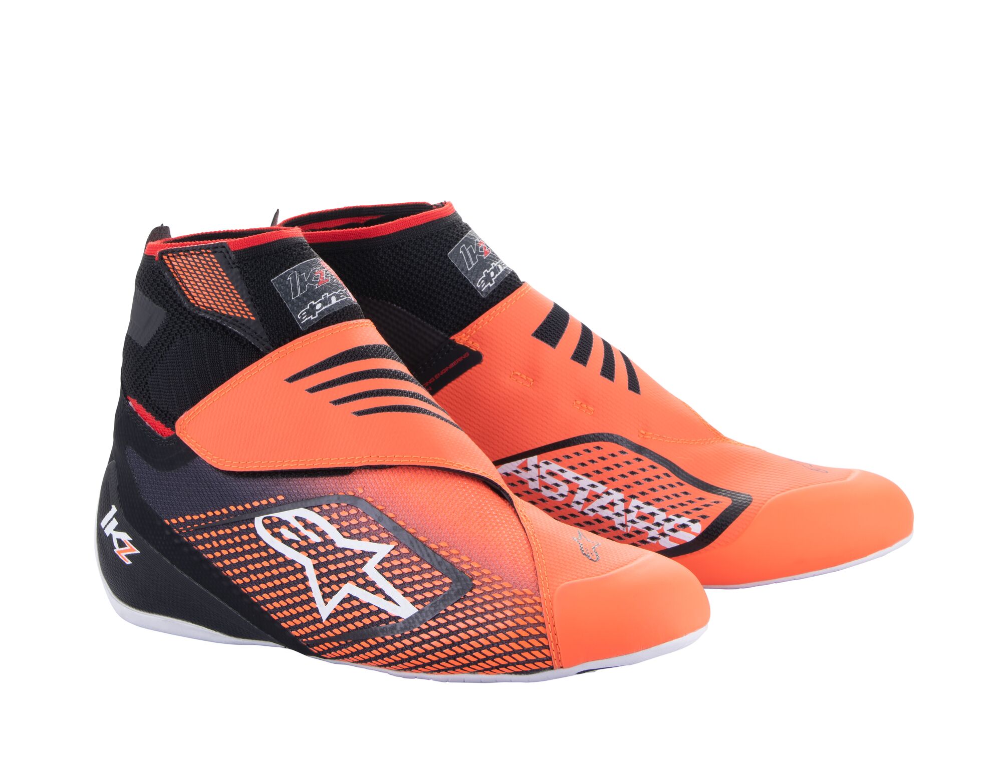 Bild von 2025 Tech-1 KZ V2 Rennschuhe schwarz/orange fl.