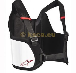 Alpinestars Rippenschutz weiß/rot KINDER Alpinestars Rippenschutz weiß/rot KINDER