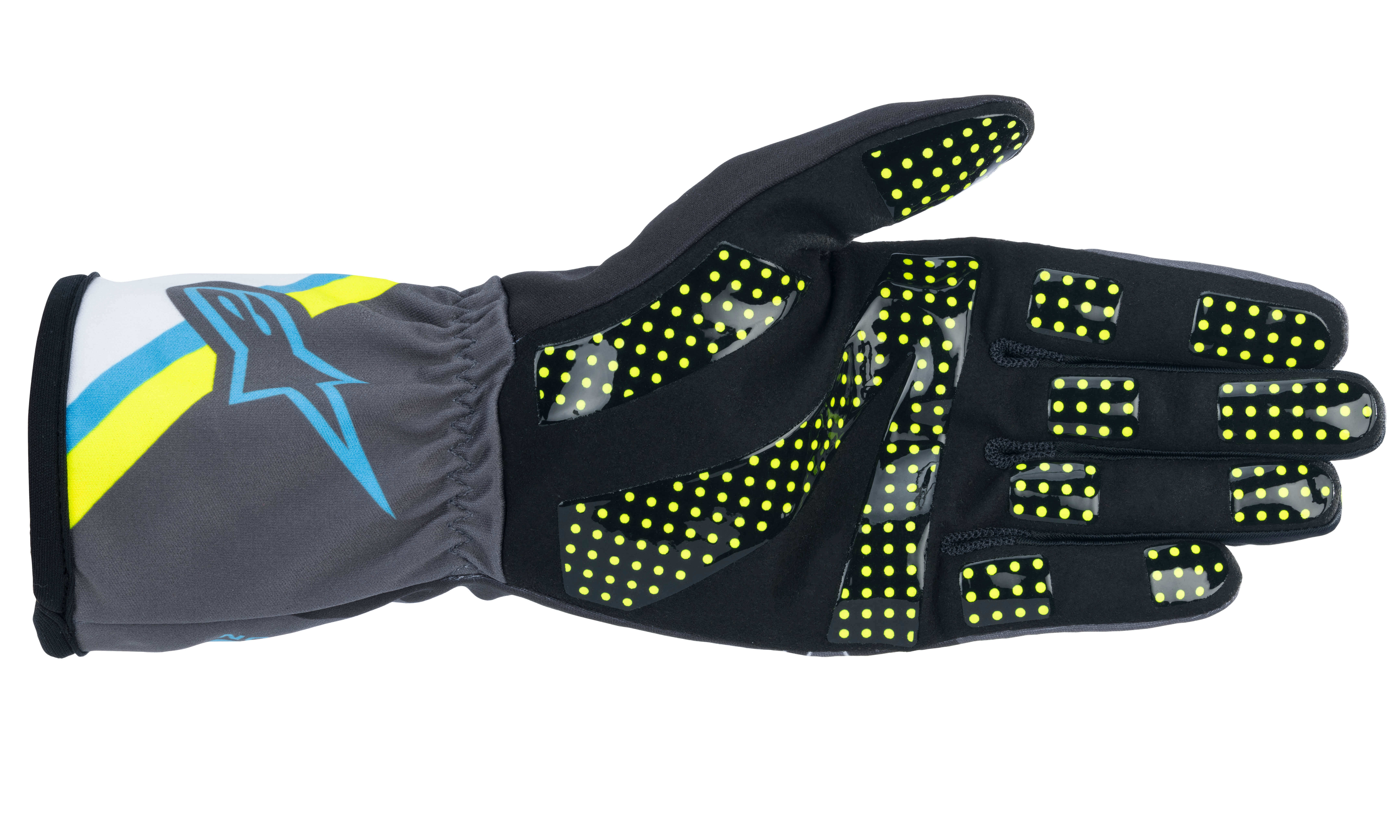 2022 Tech-1 K Race V2 GHP Handschuhe schw/blau/gel KIND