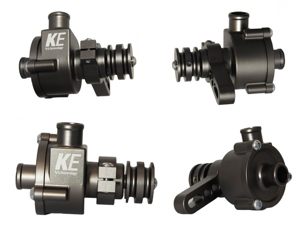 KE Aluminium Wasserpumpe CNC für Zahnriemen KE Aluminium Wasserpumpe CNC für Zahnriemen