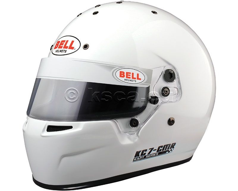 BELL KC7 Jugend-Karthelm Snell-FIA CMR2016 weiß BELL KC7 Jugend-Karthelm Snell-FIA CMR2016 weiß
