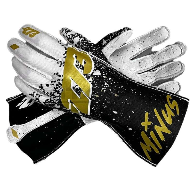 MINUS 273 Rennhandschuhe DRIP V3 schwarz,gold 