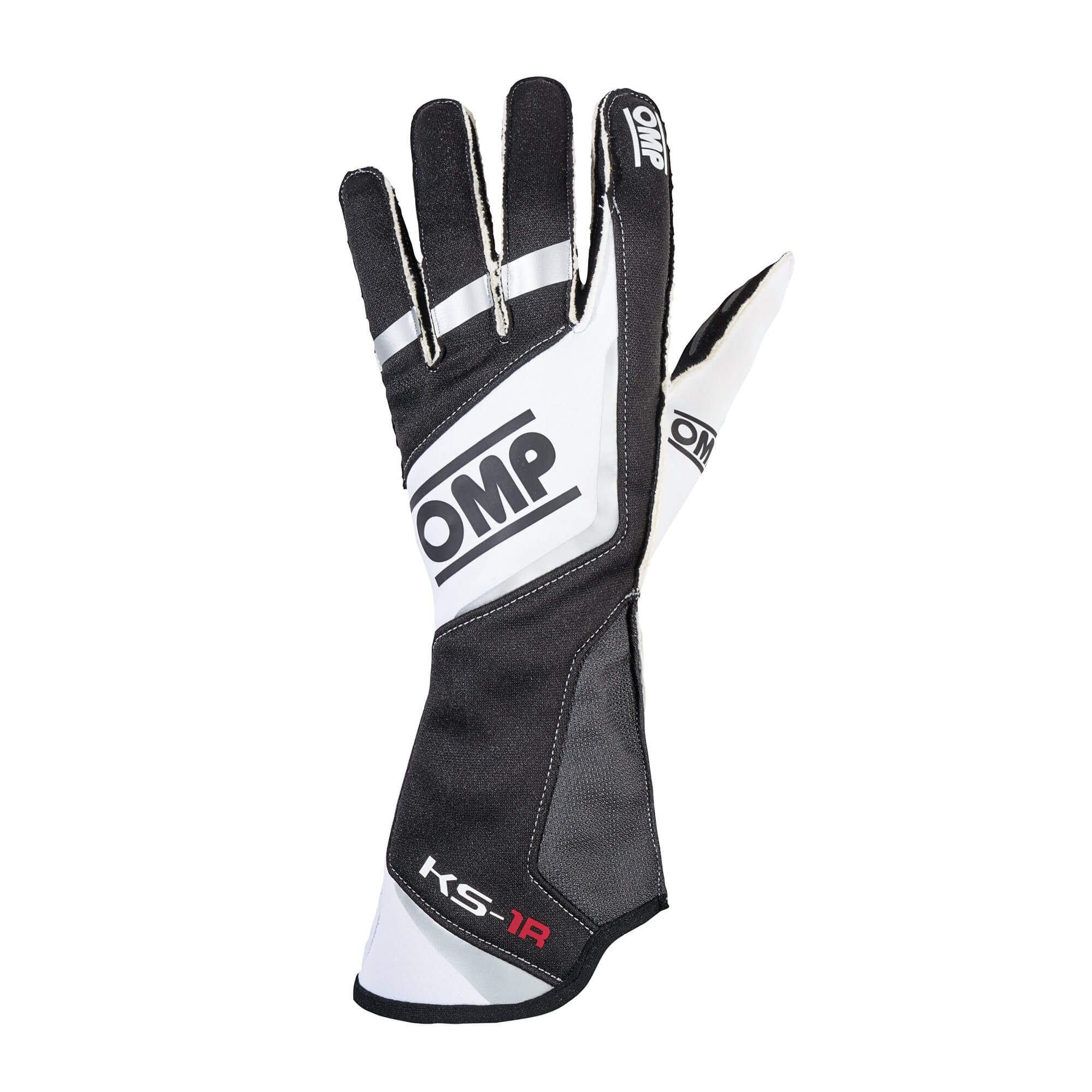 OMP KS-1R Rennhandschuh Topmodell schwarz