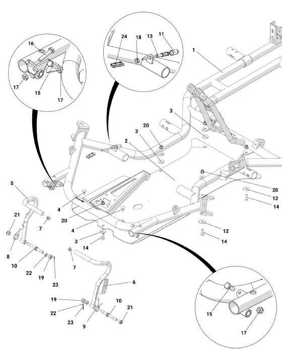 Rahmen/Boden/Pedale RS 2022/23