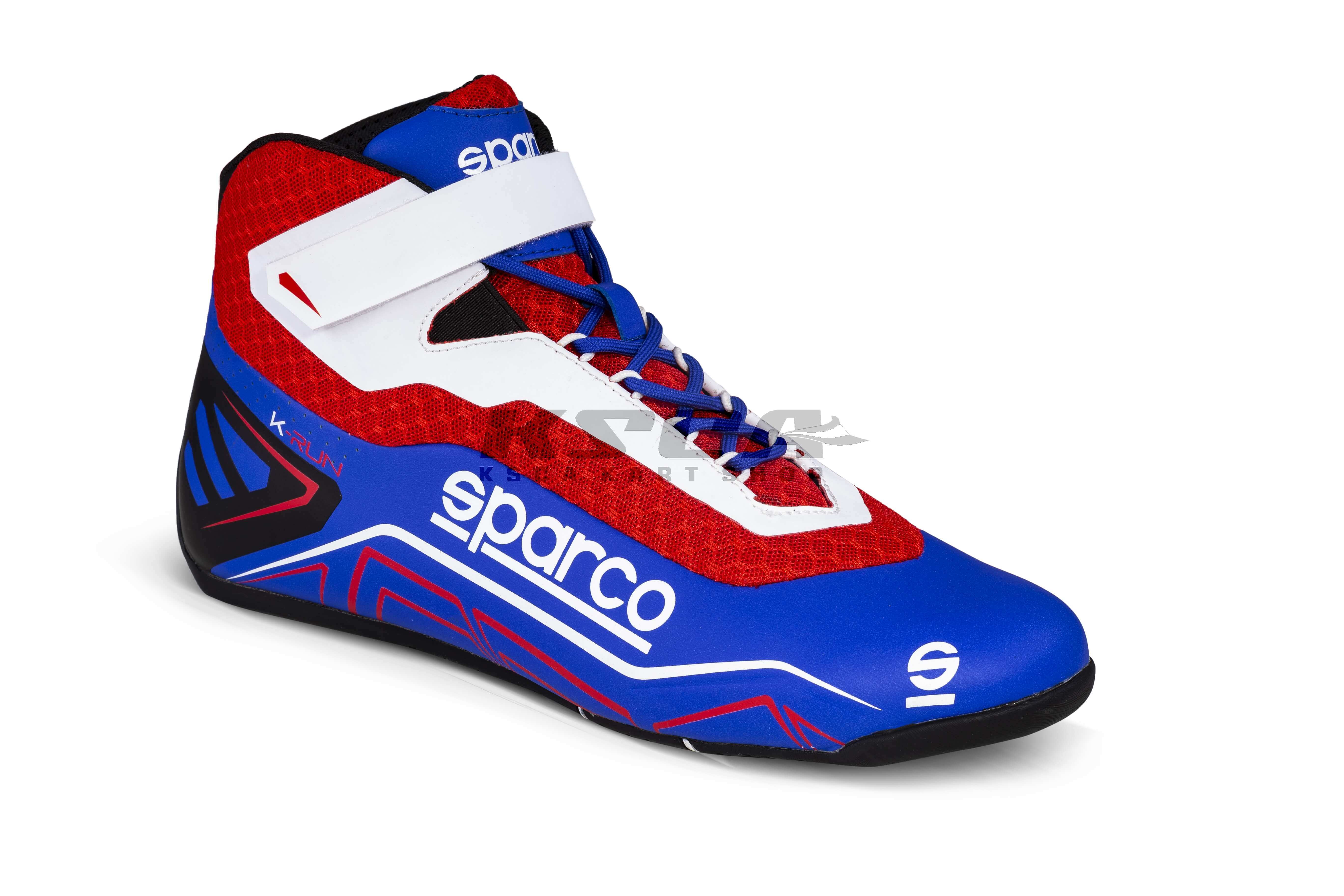 2022 Sparco K-RUN Rennschuh blau/rot/weiß