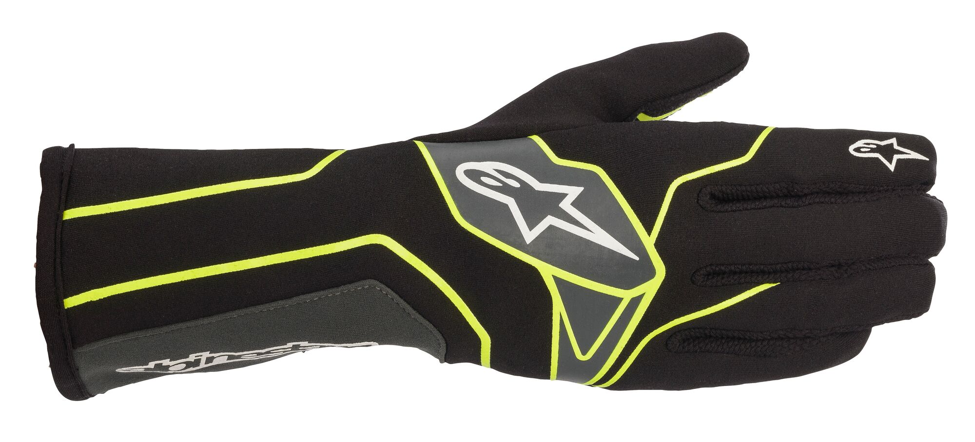 2022 Tech-1K Handschuhe schwarz/gelb fl/anthr.