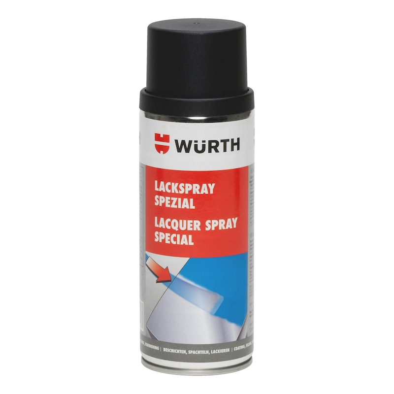 Würth Lackspray Hitzebeständig 650 C° schwarz matt