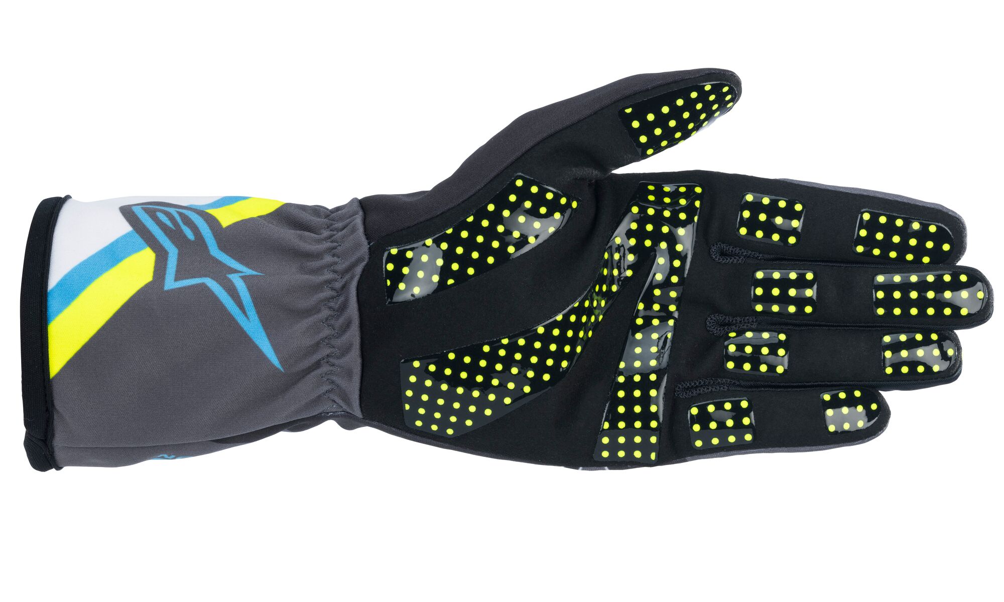2022 Tech-1 K Race V2 GHP Handschuhe schw/blau/gel