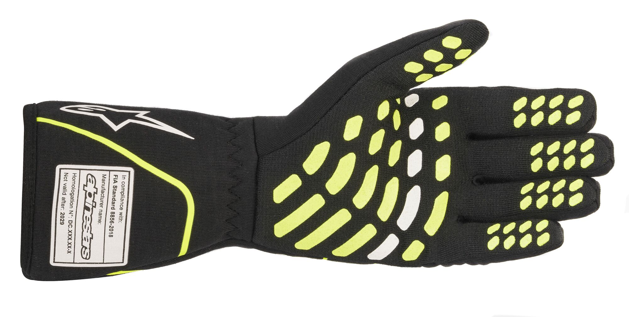 2022 Tech-1 Race V2 Gloves black/yellow 