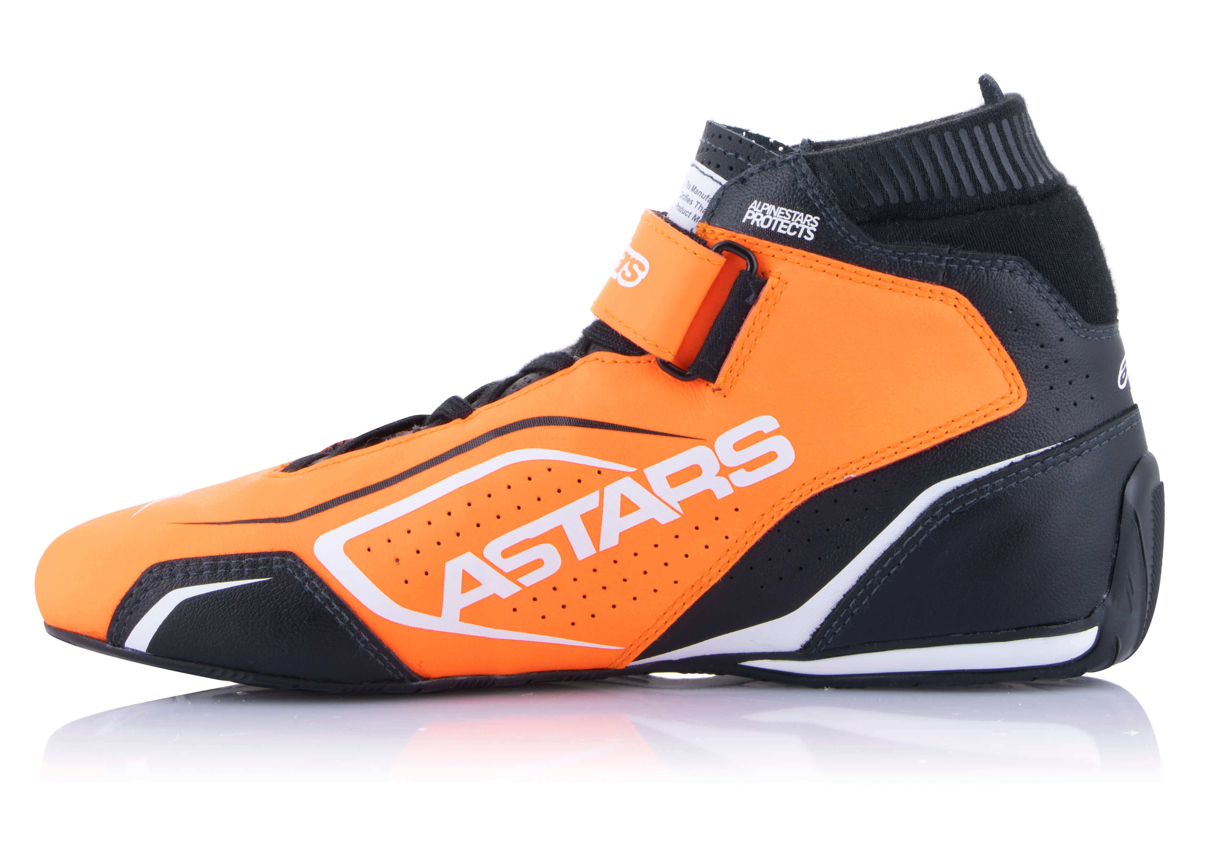 2022 Tech-1T V3 Fahrerschuh orange/schwarz/weiß 2022 Tech-1T V3 Fahrerschuh orange/schwarz/weiß