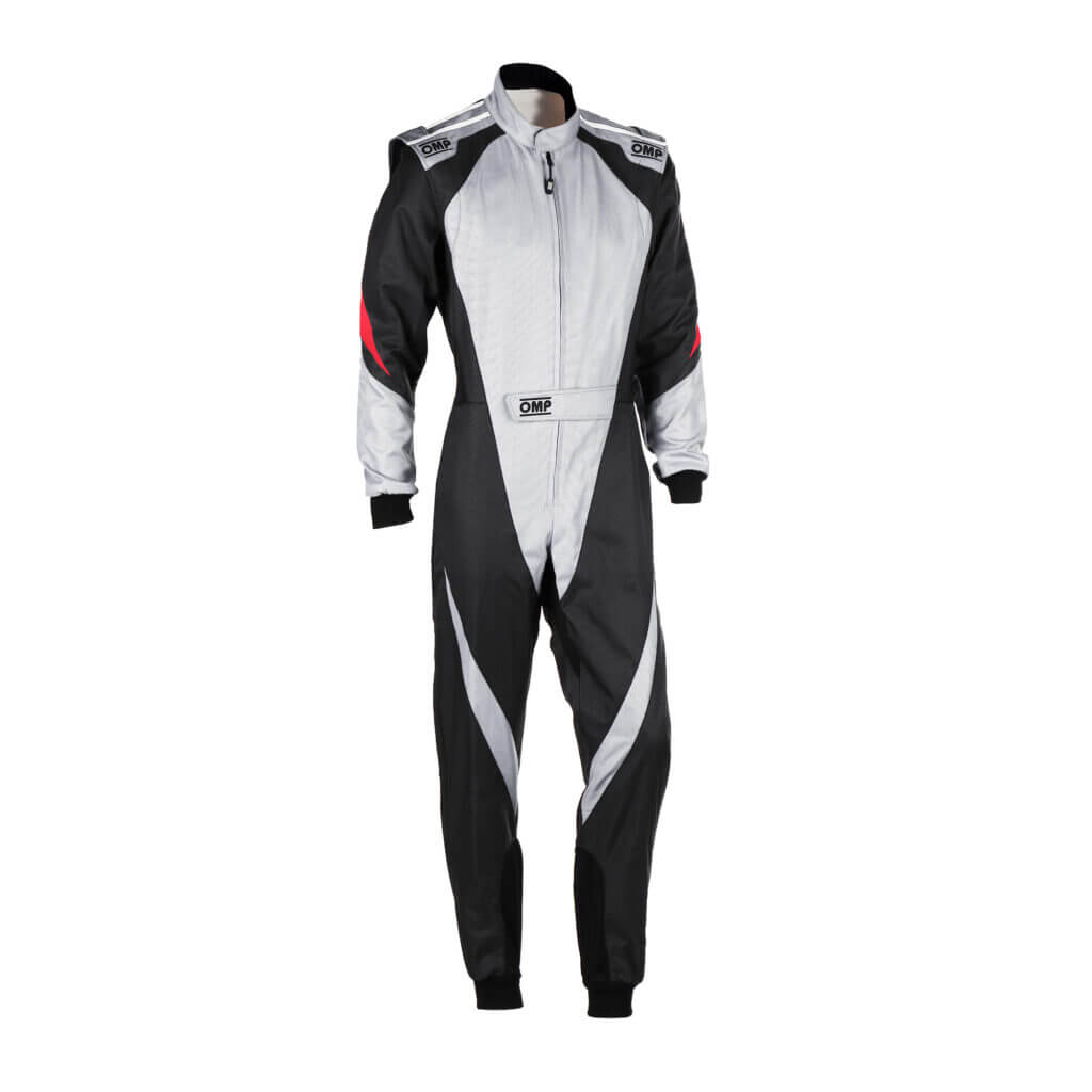 OMP Rennanzug KS-3X ART grau/schwarz FIA 8877-2022